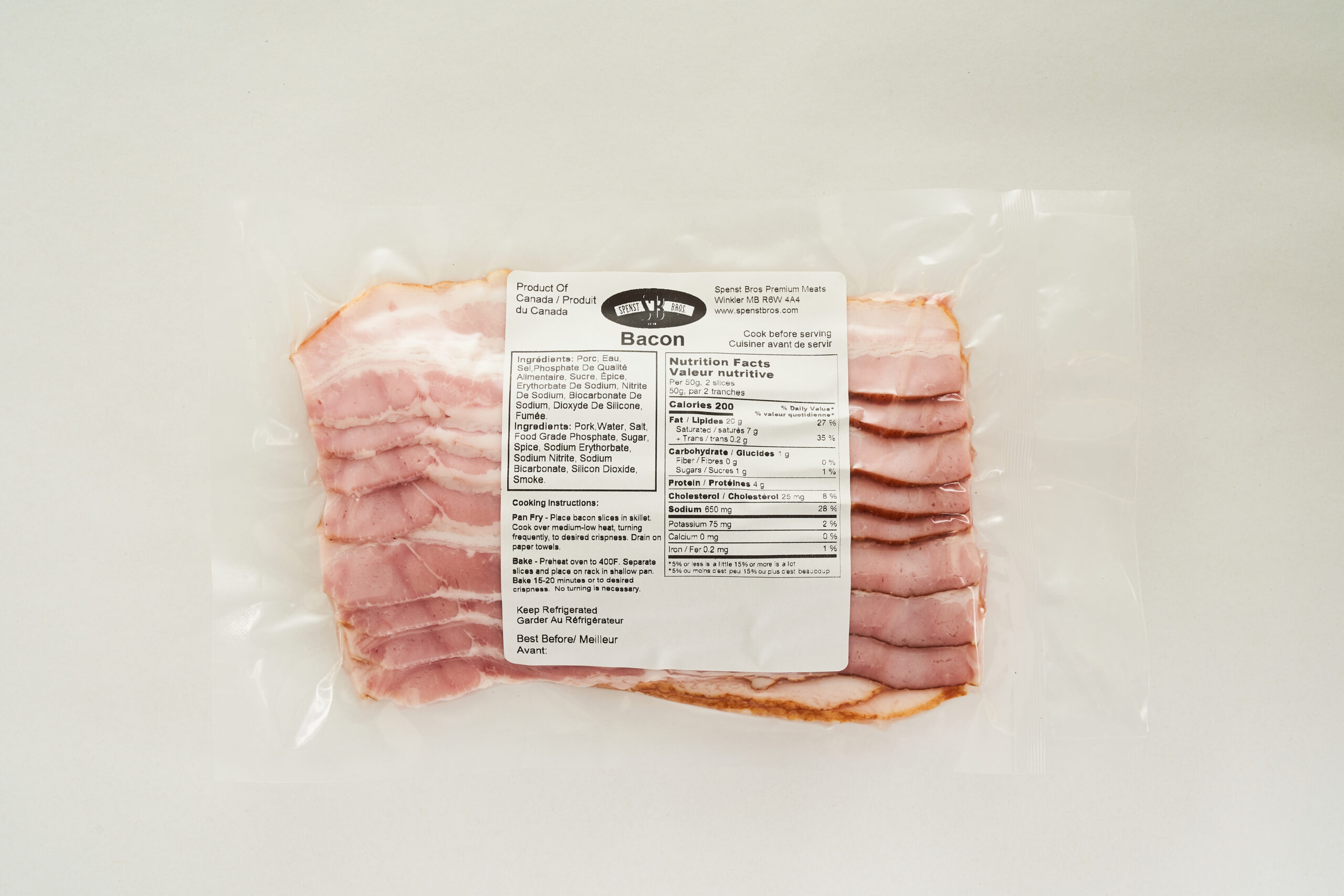 Sliced Hickory Smoked Bacon